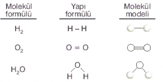 Molekül Formülleri